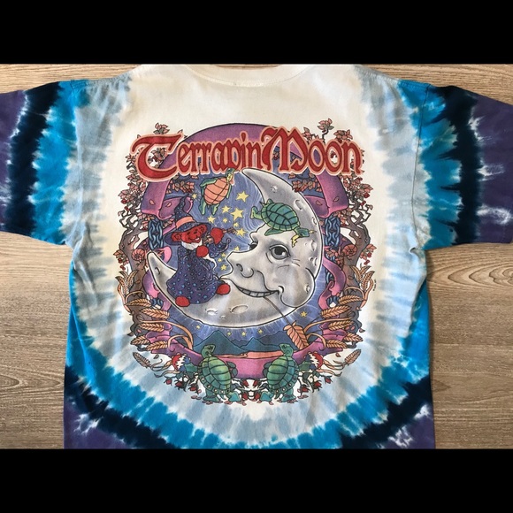 ‼️SOLD‼️ Vintage Liquid Blue Grateful Dead Tee - Picture 3 of 6